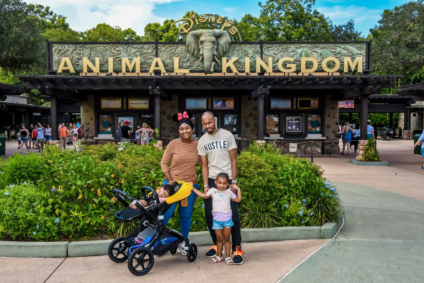 Disney with family